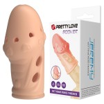 PRETTY LOVE - GUAINA PER PENE CON TESTURIZZAZIONE A CALZINO NATURALE